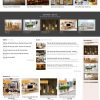Theme Wordpress Mẫu website thiết kế nội thất