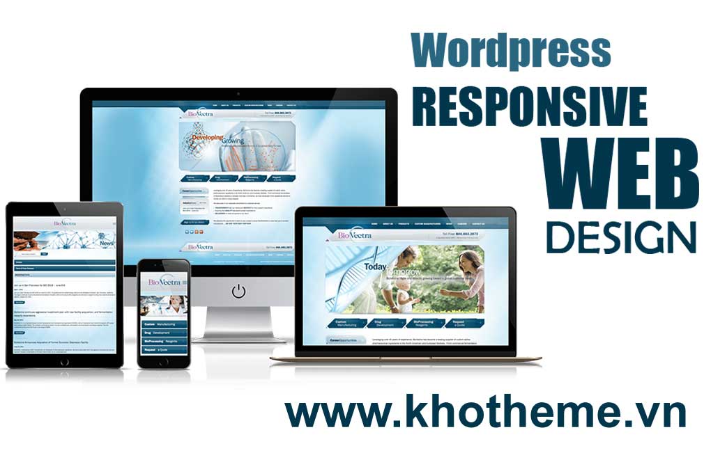 Dịch vụ thiết kế website wordpress trọn gói giá rẻ
