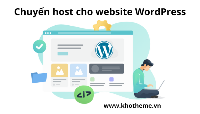 chuyển host cho website wordpress