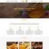 Mẫu website bán mật ong và thực phẩm chức năng