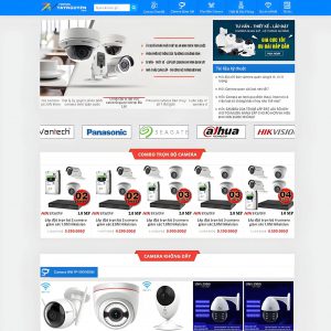 Theme WordPress Website Shop bán camera 03