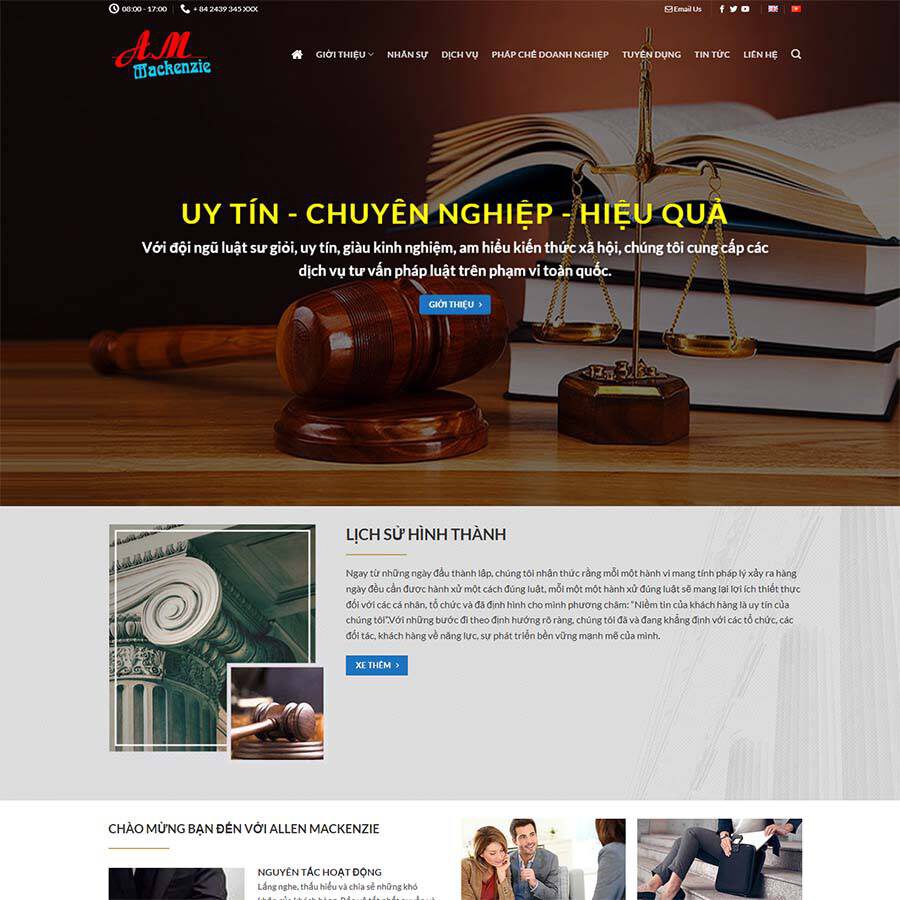 theme wordpress công ty luật 04