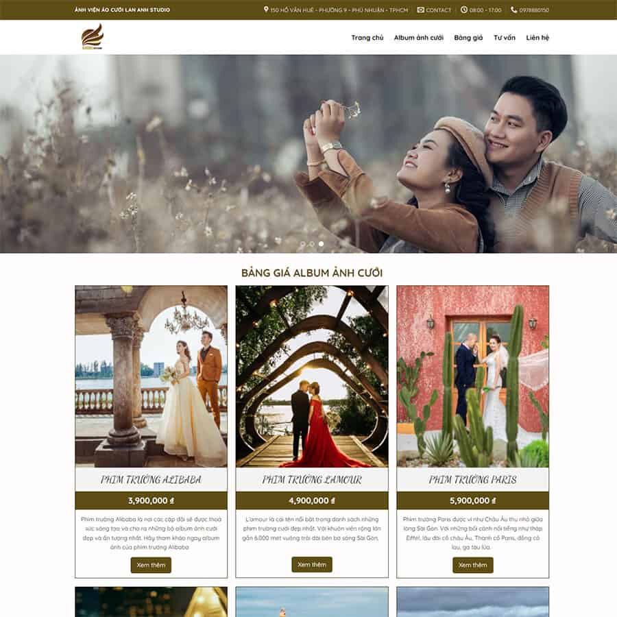 theme wordpress dịch vụ studio chụp ảnh cưới 04