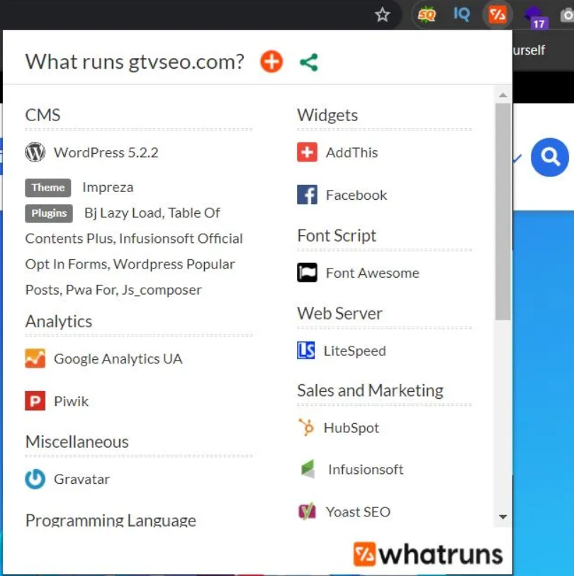 Kiểm tra theme WordPress bằng tiện ích (Chrome)