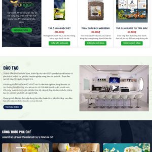 Theme Wordpress Website dịch vụ set-up quán