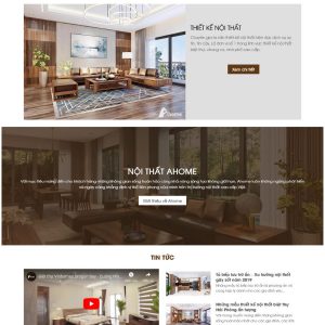 Theme WordPress Website công ty nội thất uy tín