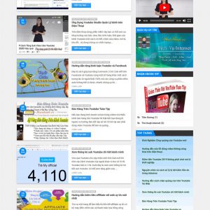 Theme WordPress Website tin tức kiến thức online